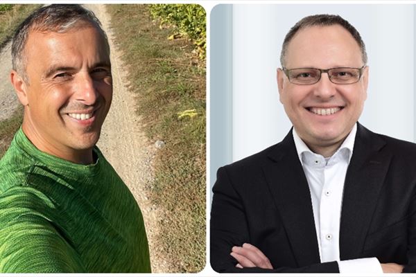 Thomas Joos, autore It di Bad Wimpfen e Matthias Reidans, senior project manager di Rosenberger Osi