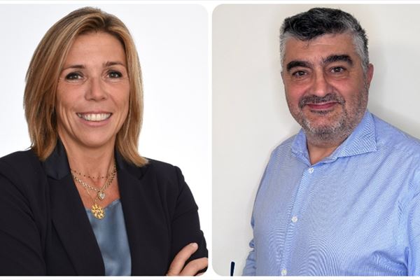 Valeria Suardi, direttore operativo e Antonello Ragaini, responsabile Ict & Infrastructure di Numero Blu Servizi